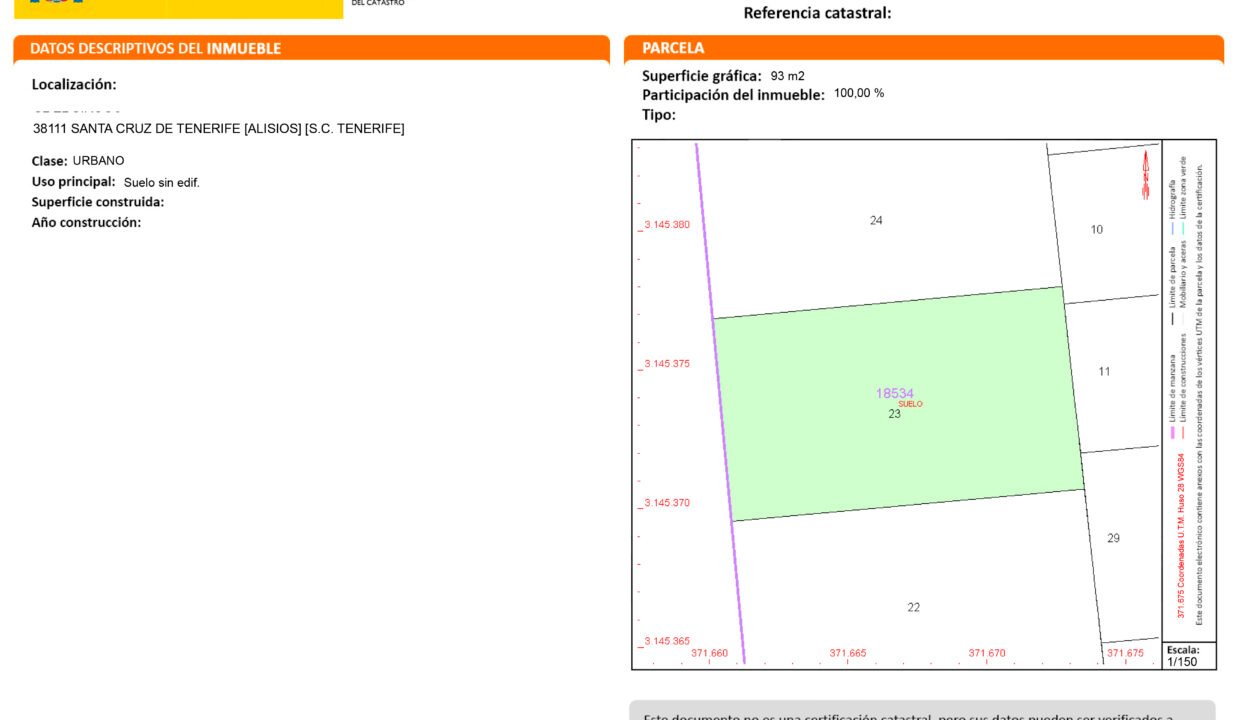 Certificación Descriptiva y Gráfica Catastral 1853423CS7415S00
