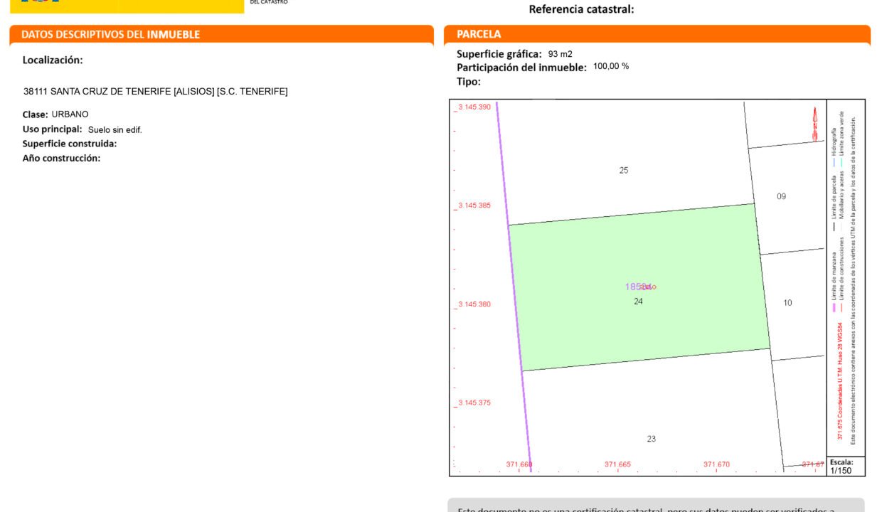 Certificación Descriptiva y Gráfica Catastral 1853424CS7415S00